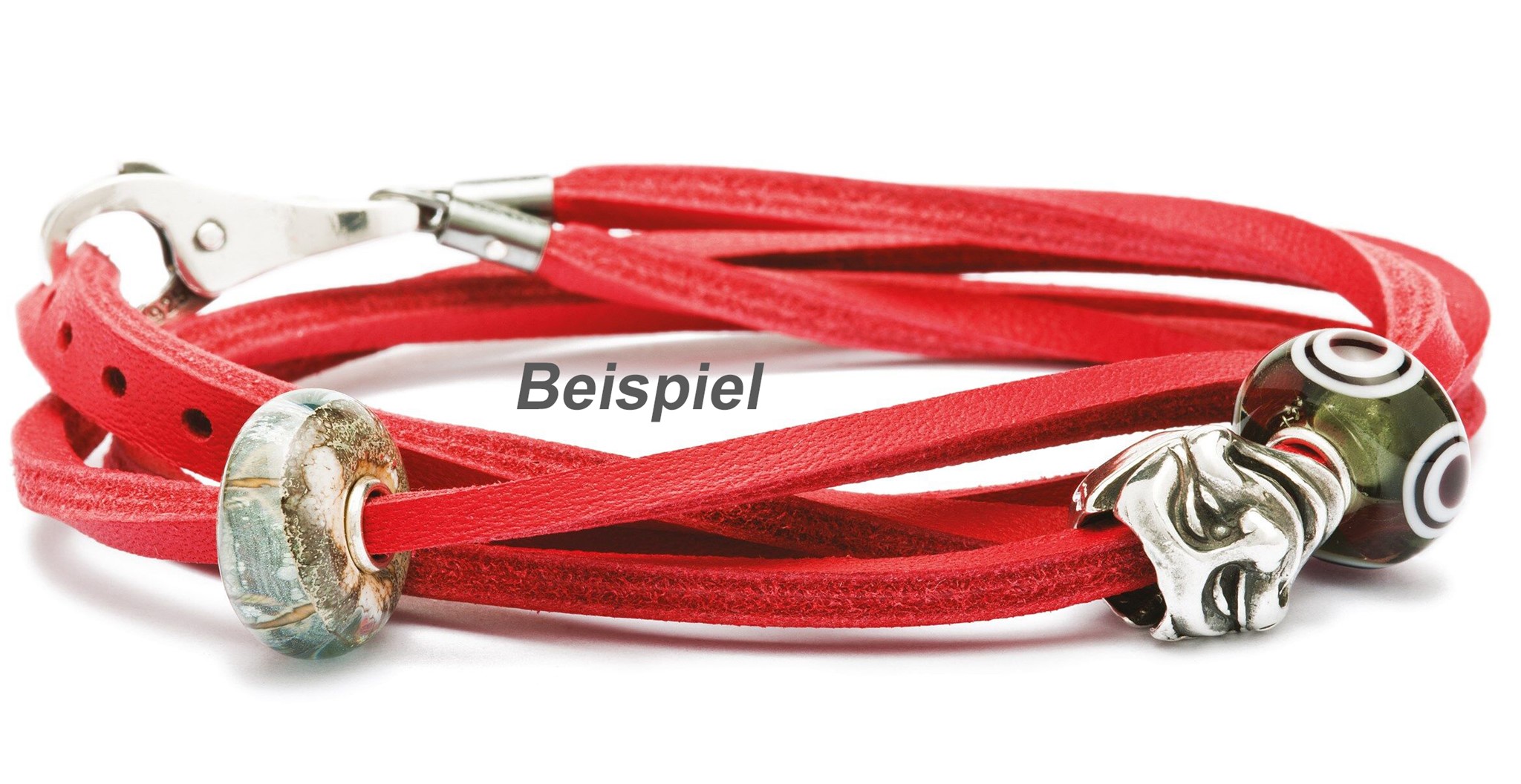 LEDERARMBAND rot  ,, RETIRED "