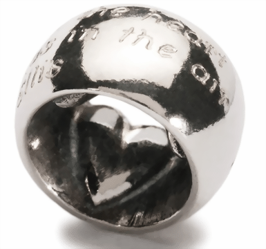 Trollbeads Liebe im Inneren  mit Gravur TAGBE-50007  