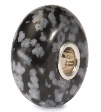 Trollbeads Schneeflocken-Obsidian TSTBE-10009  / 80001 Retired   