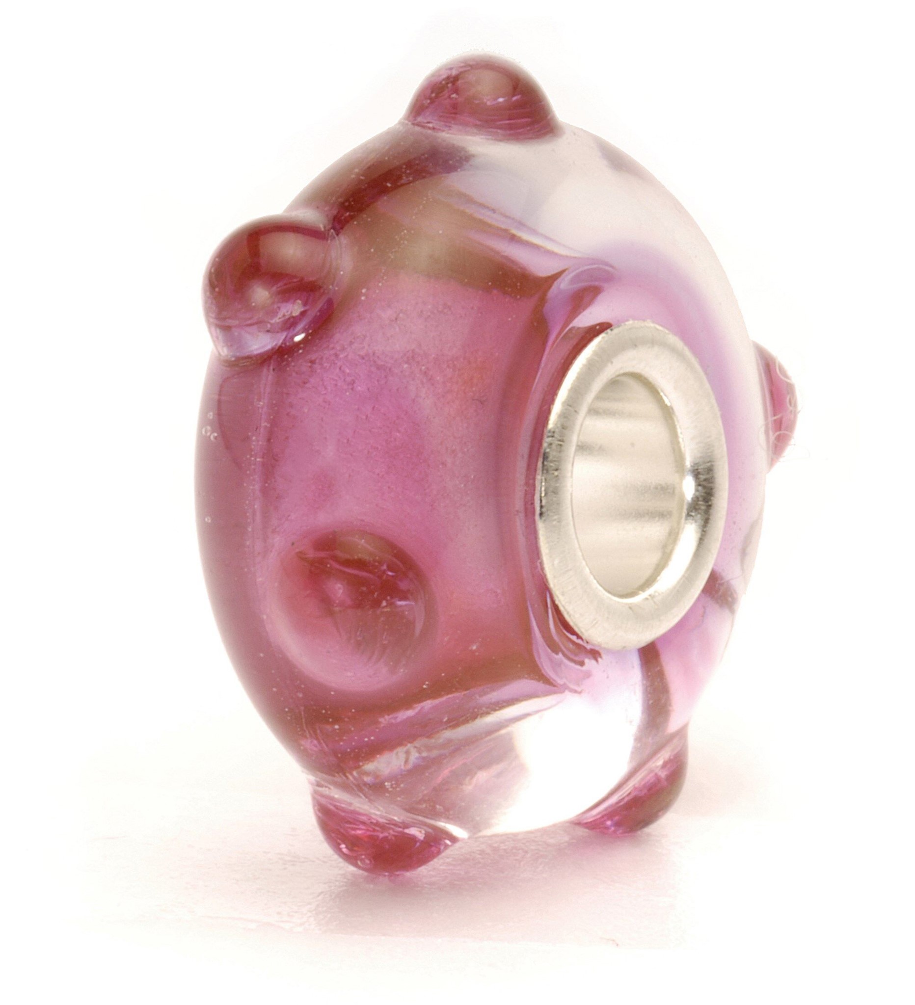 Trollbeads Rosa Knospen TGLBE-10032