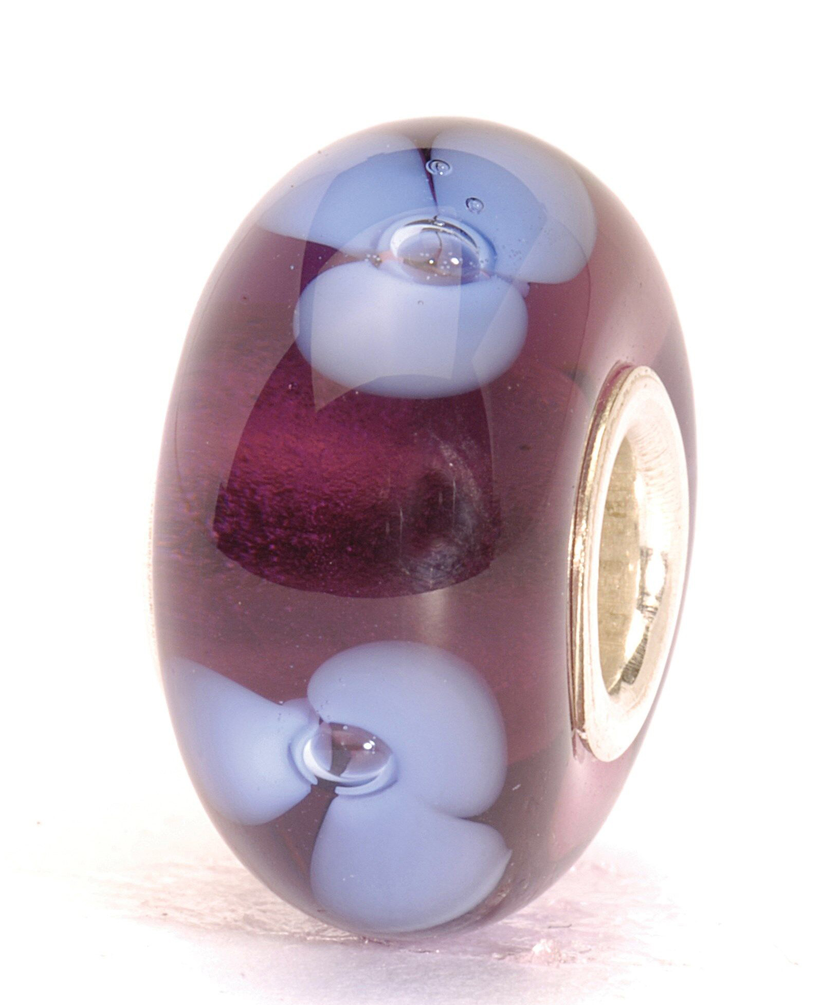 Trollbeads Lila Blume TGLBE-10044