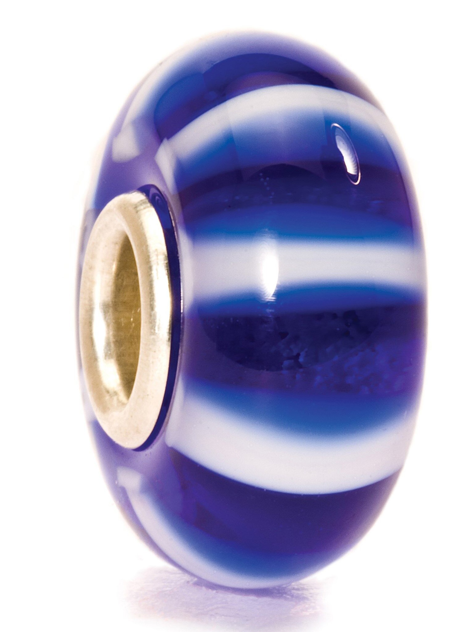 Trollbeads Blaue Streifen TGLBE-10054  