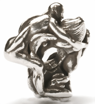 Trollbeads Meerjungfrau und Matrose TAGBE-40035  Retired  