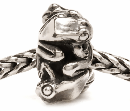 Trollbeads Vier Frösche, groß TAGBE-40056  11430 Retired  
