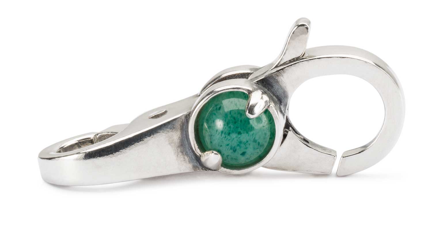 Trollbeads Mondstein Aventurin Verschluss TAGLO-00081