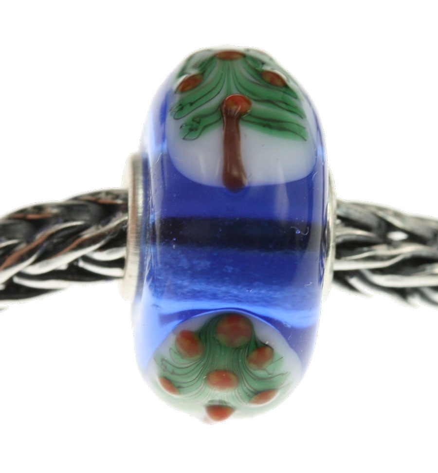 Trollbeads  Unique-Glasbead 127  (Original Bild)