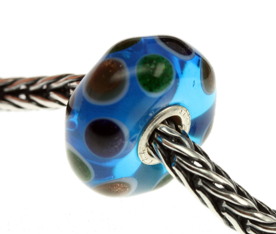Trollbeads Unique-Glasbead 439  (Original Bild)