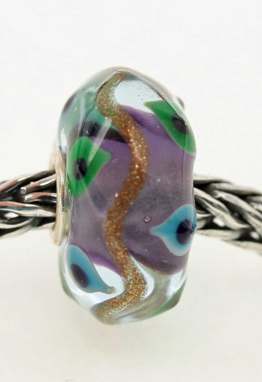 Trollbeads  Unique Glasbead 329 (Original Bild) 