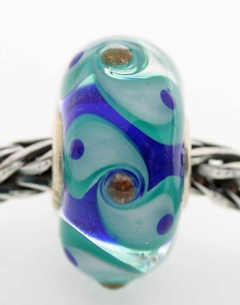 Trollbeads Unique Glasbead 851 (Original Bild) 