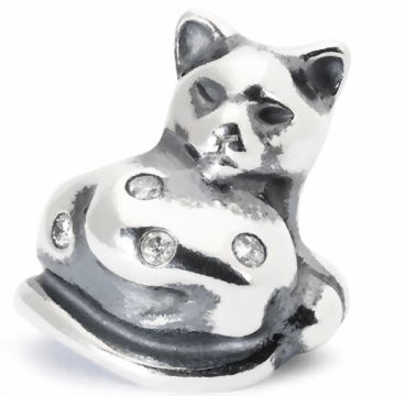 Trollbeads Mondscheinkatze  TAGBE-00069  51753  Retired (Auslauf Artikel) 