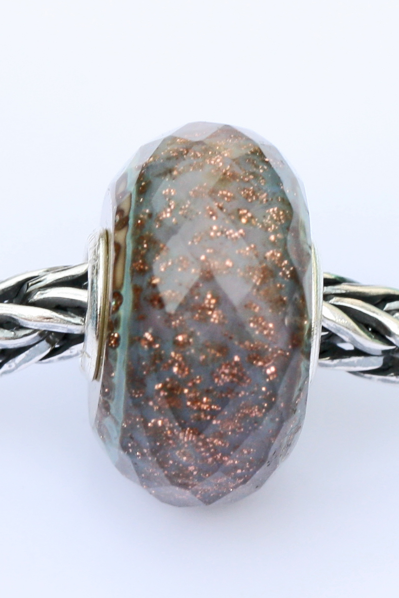 Troll Agate 65 TROLLBEADS  DAY 2022 Original Abbildung TGLBE-30086 "mit Einkaufwagen Chip am Schlüsselanhänger" 