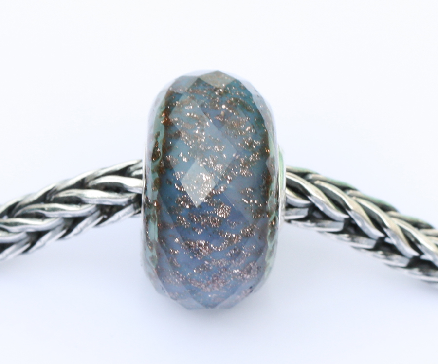 Troll Agate 68 TROLLBEADS  DAY 2022 Original Abbildung TGLBE-30086 "mit Einkaufwagen Chip am Schlüsselanhänger" 