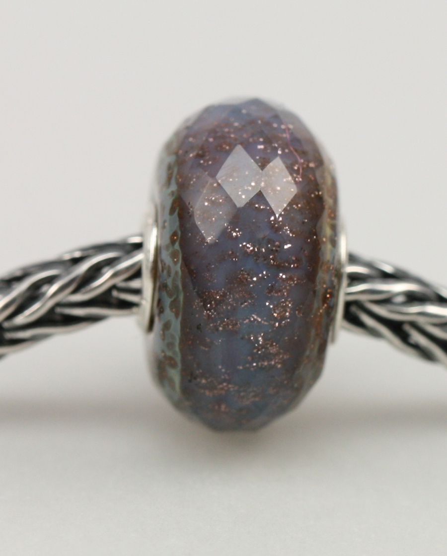 Troll Agate 59 TROLLBEADS  DAY 2022 Original Abbildung TGLBE-30086 "mit Einkaufwagen Chip am Schlüsselanhänger" 