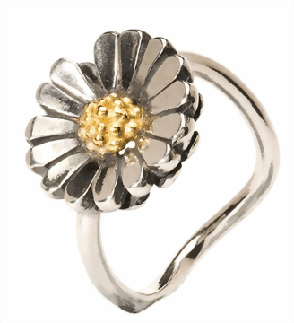 Trollbeads Ring Gänseblümchen  TAGRI-00211 - 220   