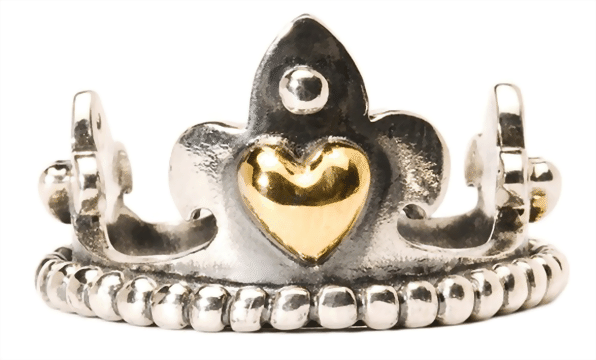 Trollbeads Ring Krone mit Gold  TAGRI-00201- 210 