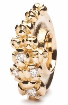   Bougainvillea  TAUBE-00052  750/er Gold, 0,06 w.vsi  Diamanten