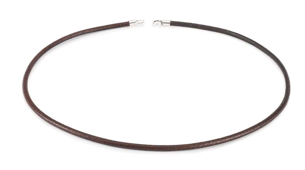 Leder Halskette, Braun TLENE-00001 -2