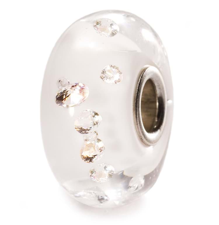 Diamanten Bead, weiss  TGLBE-00069  
