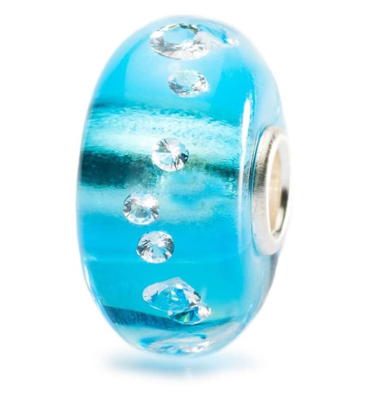 Diamanten Bead Eisblau TGLBE-00040 