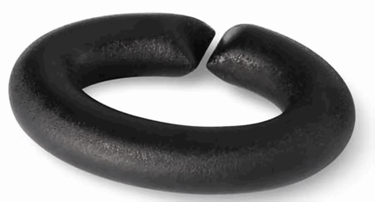 X Jewellery Trollbeads Kautschuk X Links   2014801001 schwarz