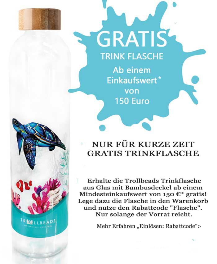Trinkflasche Schildkröten Leben - "MEHR ERFAHREN"