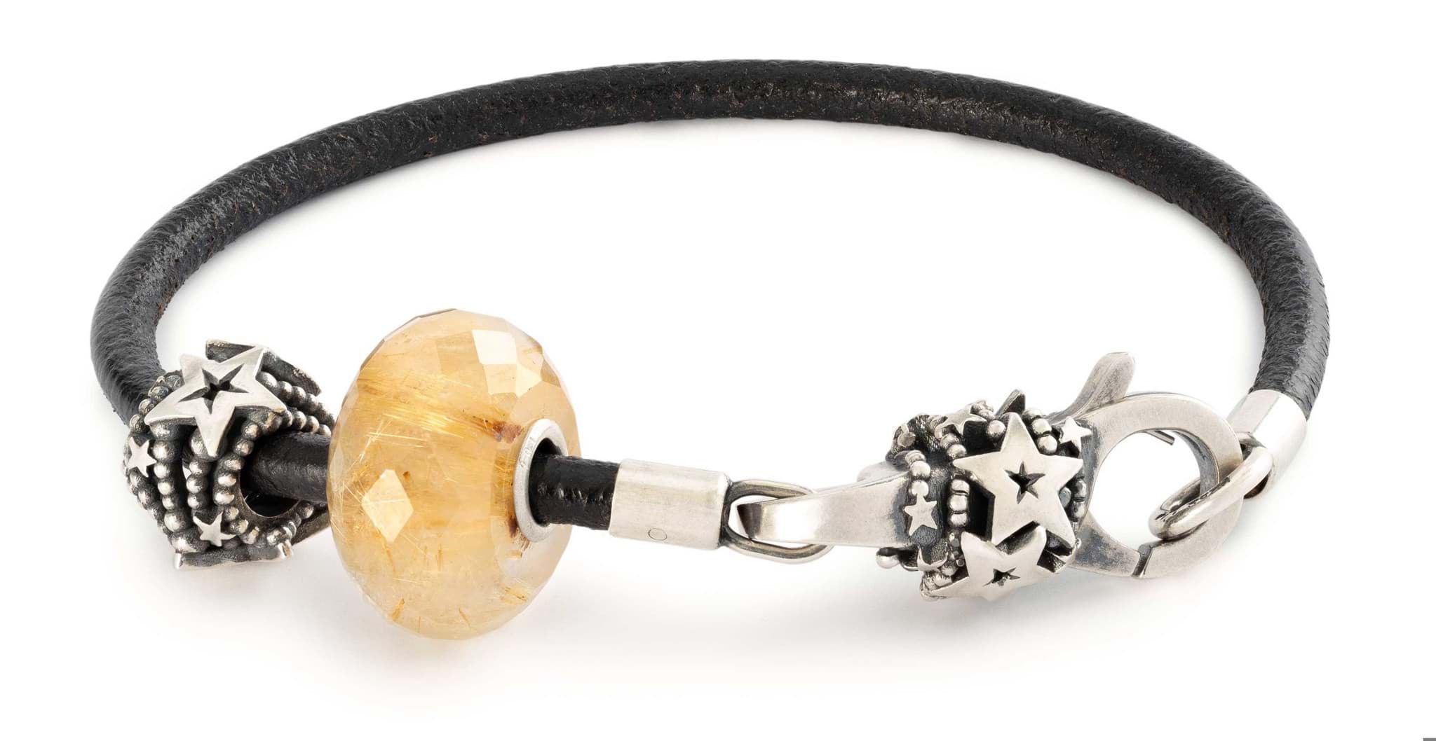 Himmlische Wünsche Armband Leder- Limitiertes Designerarmband,