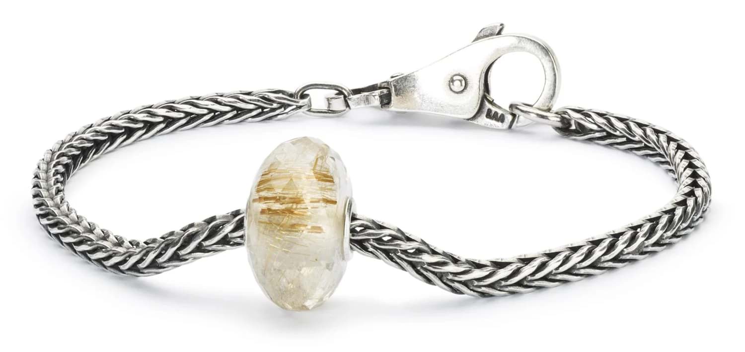 Trollbeads Goldener Rutilquarz Armband
