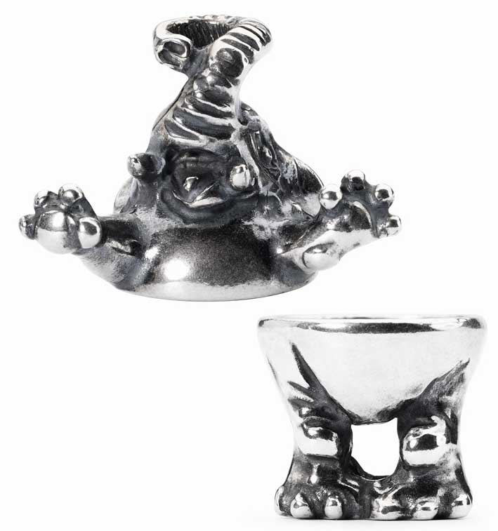  Trollbeads Retired Fantasy Anhänger Elefant TAGPE-00039