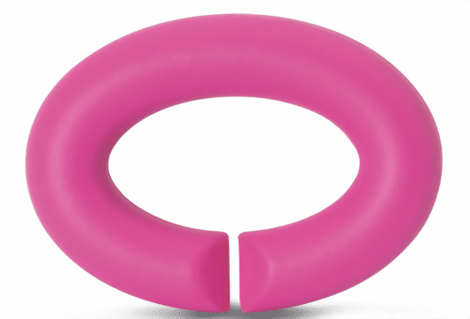 X Jewellery Trollbeads Kautschuk X Links pink  2014801004