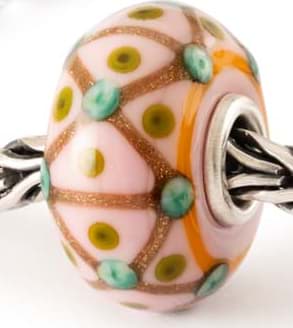 Blütenpracht Glas Bead
