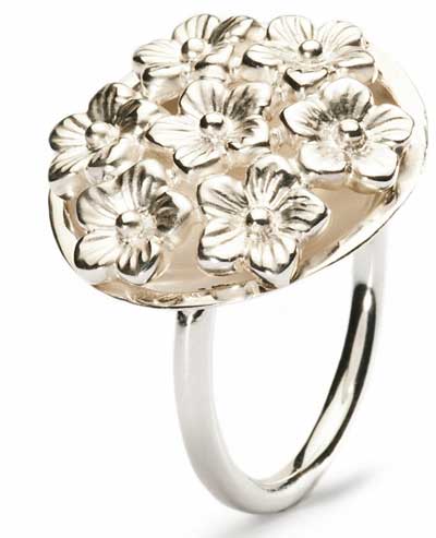 Trollbeads Mette Saabye Holunderstrauß Ring