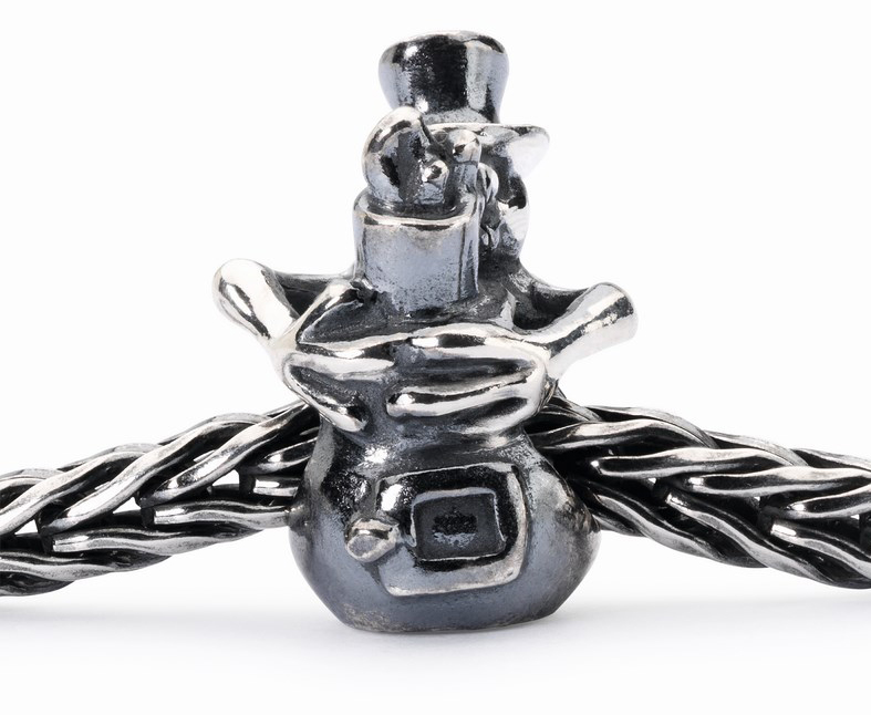 Trollbeads Verliebter Schneemann TAGBE-30124 Retired (Auslauf Artikel)