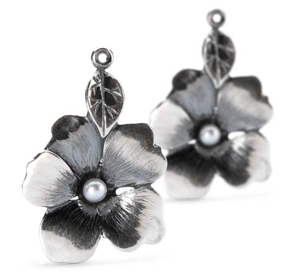 Trollbeads Blume der Freiheit - Ohrringe TAGEA 00082