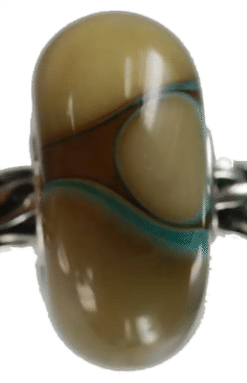Trollbeads Blütenblätter-Türkis TGLBE-10164 / 61476 Retired  