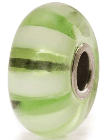 Trollbeads Hellgrüne Streifen TGLBE-10246  