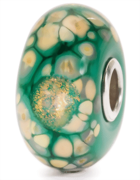 Trollbeads  Grünes Blumenmosaik   TGLBE-20056 