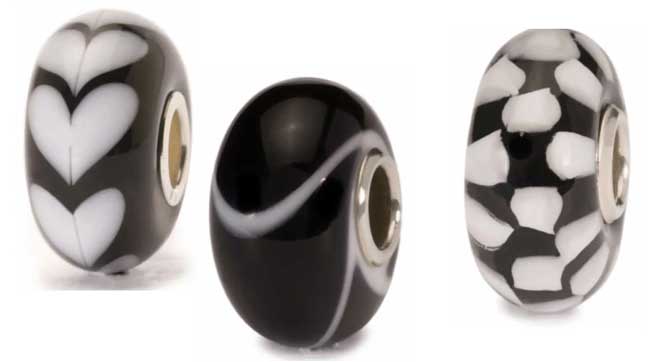 Trollbeads 3er Set 43  ,,61382  61396  61399" 