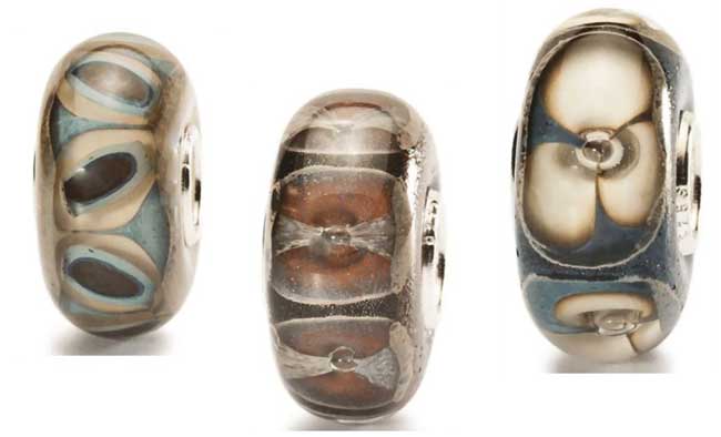 Trollbeads 3er Set 52  ,,61468  61470  61471" 