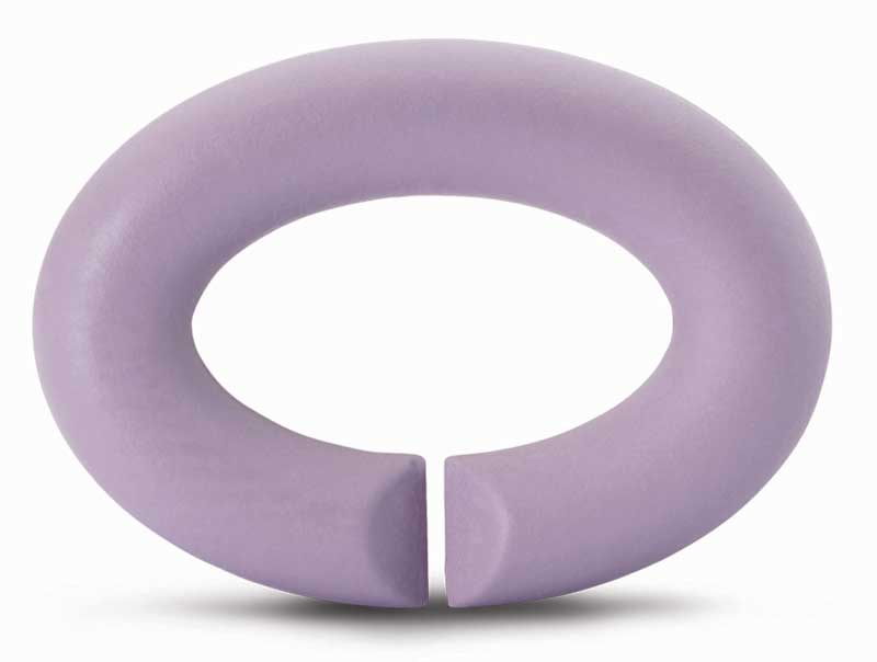  X Jewellery Trollbeads Kautschuk Pastell-Violett XRUBE-00009