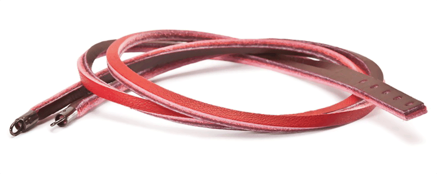 Lederarmband- Rot-Bordeaux TLEBR-00022 -24  ,, RETIRED 2020"