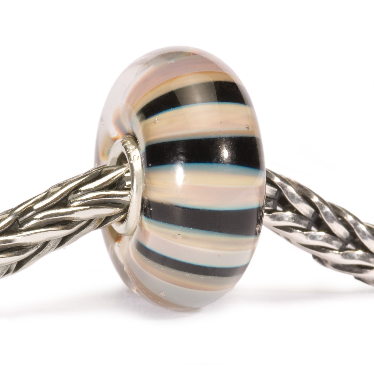  Trollbeads Khaki-Streifen TGLBE-10253 / 61385  Retired  