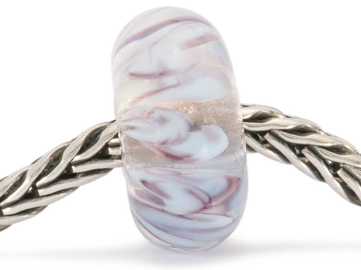 Trollbeads  Weiße Blütenblätter TGLBE-10098 / 61421  Retired  