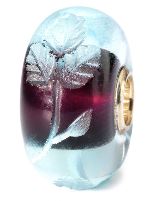 Trollbeads Gravierter Azurit   TGLBE-20006   