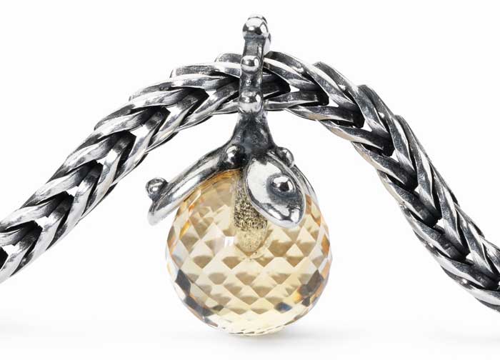 Trollbeads Citrine Facetten Quaste TAGBE-00211