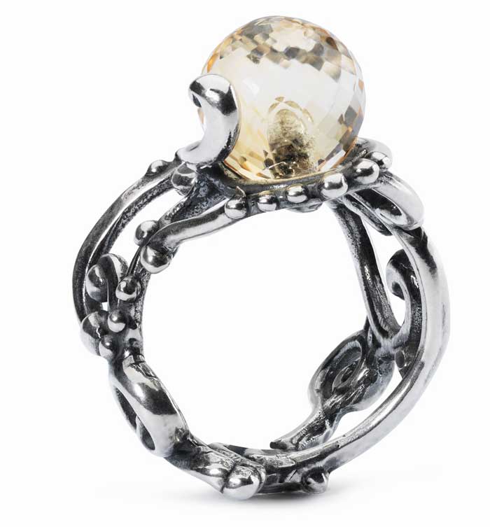 Trollbeads Citrin Facetten Ring TAGRI-000361 - 370