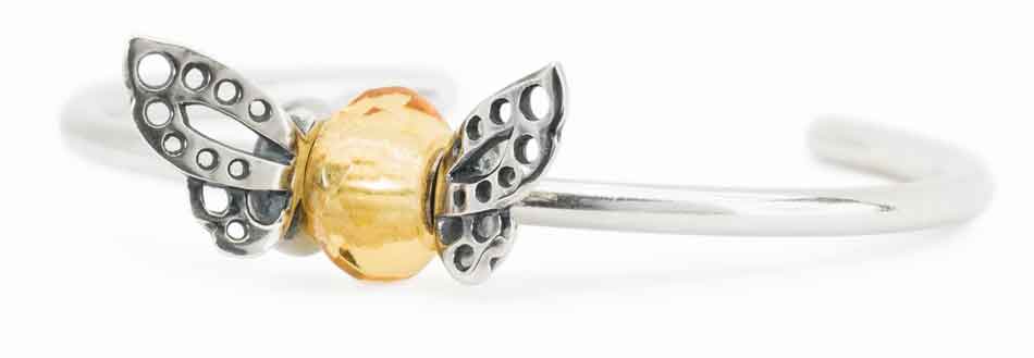 Trolbeads Armspange Tanzender Schmetterling  Einzelpreis 225,- €