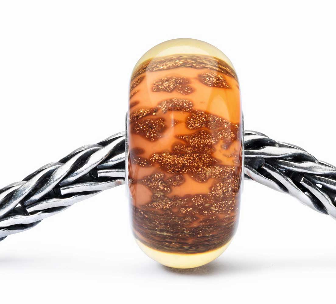 Trollbeads Herbstblatt TGLBE-10414