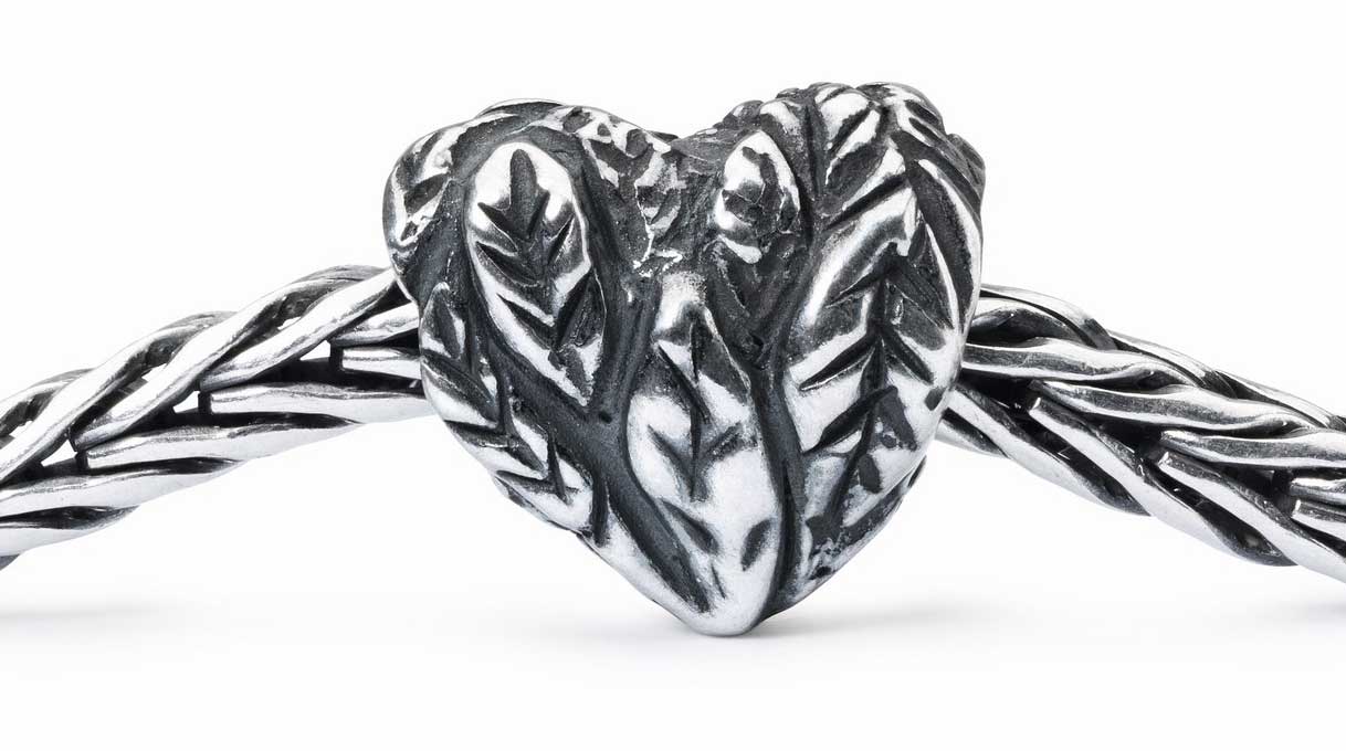 Trollbeads  Blätter der Liebe TAGBE-20174