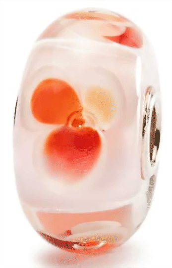 Trollbeads  Pinke Fantasieblume TGLBE-10152 / 61464  Retired  
