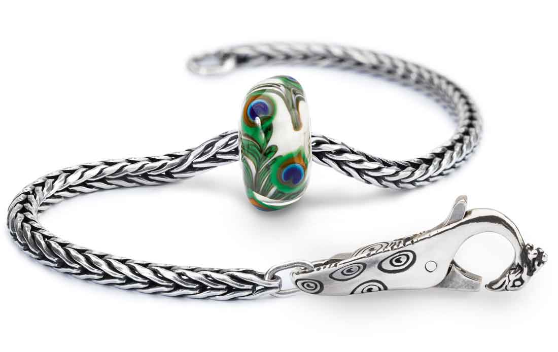 Bildschöner Pfau Armband 
